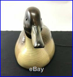 Big Sky Carvers Wooden Carved Pintail Duck. Bozeman Montana, USA Signed