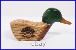 Big Sky Carvers Wooden DUCK CLUB Mallard Duck Hand Painted Carved Golf Club Head