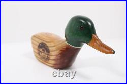 Big Sky Carvers Wooden DUCK CLUB Mallard Duck Hand Painted Carved Golf Club Head