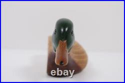 Big Sky Carvers Wooden DUCK CLUB Mallard Duck Hand Painted Carved Golf Club Head