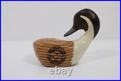 Big Sky Carvers Wooden DUCK CLUB Pintail Duck Hand Painted Carved Golf Club Head