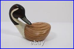 Big Sky Carvers Wooden DUCK CLUB Pintail Duck Hand Painted Carved Golf Club Head