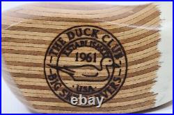 Big Sky Carvers Wooden DUCK CLUB Pintail Duck Hand Painted Carved Golf Club Head