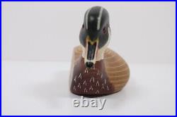 Big Sky Carvers Wooden DUCK CLUB Wood Duck Hand Painted Carved Golf Club Head