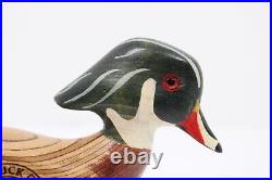 Big Sky Carvers Wooden DUCK CLUB Wood Duck Hand Painted Carved Golf Club Head