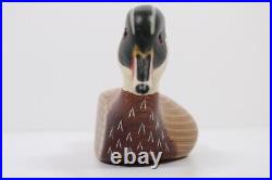 Big Sky Carvers Wooden DUCK CLUB Wood Duck Hand Painted Carved Golf Club Head