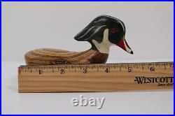 Big Sky Carvers Wooden DUCK CLUB Wood Duck Hand Painted Carved Golf Club Head