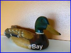 Big Sky Carvers. Wooden Mallard Duck