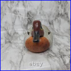 Big Sky Carvers Wooden Mallard Duck Decoy Barbara Stafford 10 inch