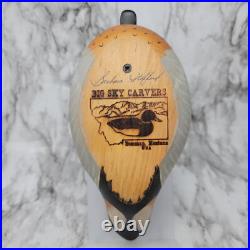 Big Sky Carvers Wooden Mallard Duck Decoy Barbara Stafford 10 inch