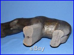 Big Sky Carvers Wooden Moose Sculpture Designed By Jeff Flemming Very Rare