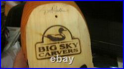 Big Sky Carvers Wooden Pheasant Decoy 23 Inches Long With Tag