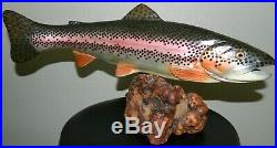 Big Sky Carvers Wooden Rainbow Trout