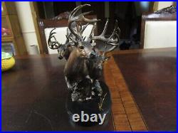 Big Sky Carvers bronze living large deer statue 2006