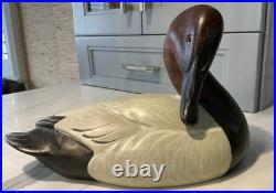 Big Sky Carvershand Carved Wooden Mallard Duck Signed/ Numbered