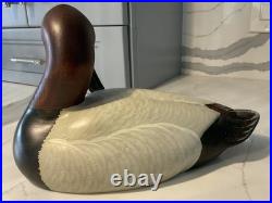 Big Sky Carvershand Carved Wooden Mallard Duck Signed/ Numbered
