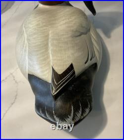Big Sky Carvershand Carved Wooden Mallard Duck Signed/ Numbered