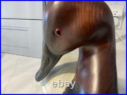 Big Sky Carvershand Carved Wooden Mallard Duck Signed/ Numbered