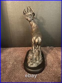 Big Sky Marc Pierce One Chance Deer Sculpture