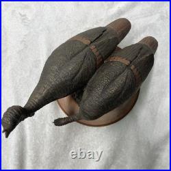 Big Sky Sculpture Carvers Double Take Turkeys 9 Bronze Finish Bradford Williams