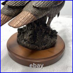 Big Sky Sculpture Carvers Double Take Turkeys 9 Bronze Finish Bradford Williams