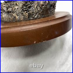 Big Sky Sculpture Carvers Double Take Turkeys 9 Bronze Finish Bradford Williams