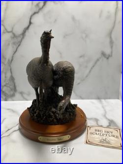 Big Sky Sculpture Carvers Double Take Turkeys Realism 9X8X8