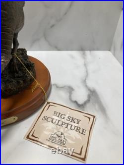 Big Sky Sculpture Carvers Double Take Turkeys Realism 9X8X8