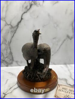 Big Sky Sculpture Carvers Double Take Turkeys Realism 9X8X8