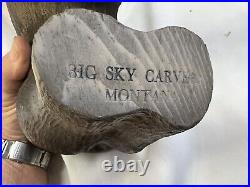 Big sky carvers/Jeff Fleming/moose sculpture/Montana/large