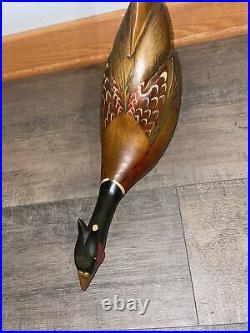 Big sky carvers Roaster pheasant wood carved decoy Hindlet Collection 2007