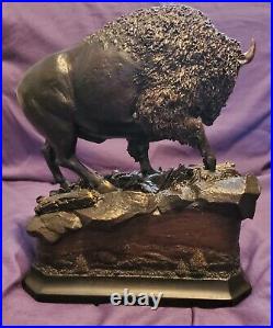 Bison Sculpture Marc Pierce Big Sky Carvers