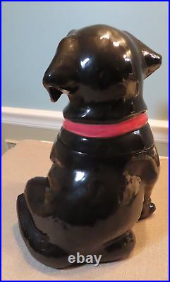 Black Lab Cookie Jar Canine Kitchen Collection Big Sky Carvers Dogs