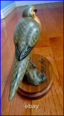 Bob Guge Masters Ltd Ed 161/1250 Big Sky Carvers Exquisite Mourning Dove Carving