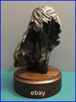 Bradford Williams Big Sky Carvers American Bald Eagle LE Bust Sculpture Decor