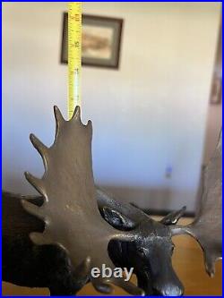 Bradford Williams Big Sky Carvers Montana Grand Old Man Bronze Moose Sculpture