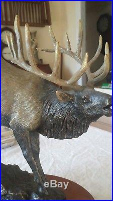 Bradford Williams Bronze Big Sky Carvers Montana Elk