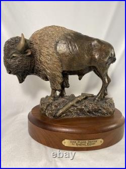Bradford Williams High Plains Drifter Buffalo Sculpture LE 214/1250 Big Sky