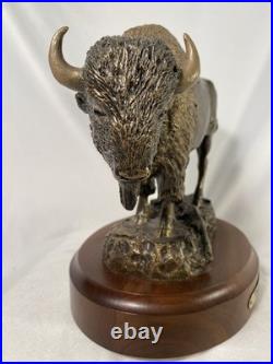 Bradford Williams High Plains Drifter Buffalo Sculpture LE 214/1250 Big Sky