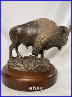 Bradford Williams High Plains Drifter Buffalo Sculpture LE 214/1250 Big Sky
