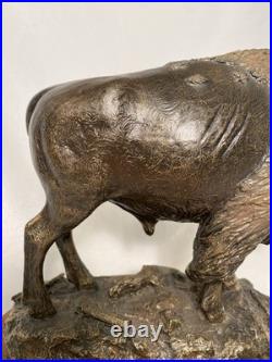 Bradford Williams High Plains Drifter Buffalo Sculpture LE 214/1250 Big Sky