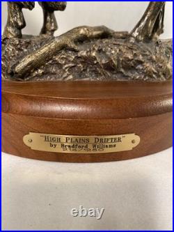 Bradford Williams High Plains Drifter Buffalo Sculpture LE 214/1250 Big Sky