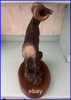 Bradford Williams Montana Bronze Ram Sculpture The High Life Limited Ed