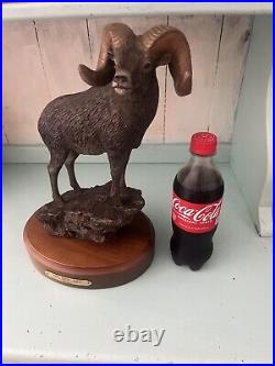 Bradford Williams Montana Bronze Ram Sculpture The High Life Limited Ed