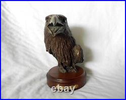 Bradford Williams NOBLE SPIRIT American Eagle Bust Sculpture 10 Figurine