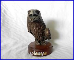 Bradford Williams NOBLE SPIRIT American Eagle Bust Sculpture 10 Figurine