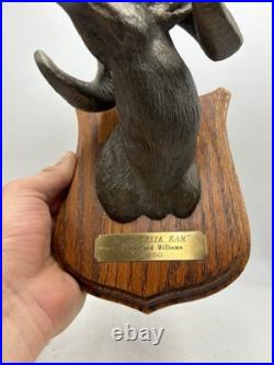 Bradford Williams Rock Creek Ram Big Sky Carvers Ltd Edition Sculpture #2/1250
