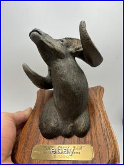 Bradford Williams Rock Creek Ram Big Sky Carvers Ltd Edition Sculpture #2/1250
