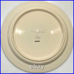 Brushwerks Big Sky Carvers Set of 4 Bear 10.75 Stoneware Rimmed Dinner Plates