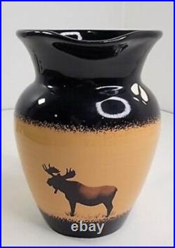 Brushwerks Big Sky carvers Moose Pitcher (Rare)